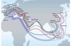 Carte de fret maritime